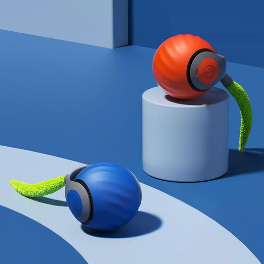 Rolling Ball Cat Toy – USB Rechargeable Smart Toy for Cats