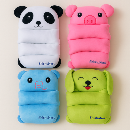 ShishuNest™ - Mustard Baby Head Shaping Pillow